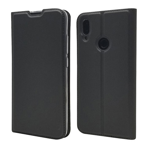 Coque Portefeuille Livre Cuir Etui Clapet L06 pour Xiaomi Redmi Note 7 Noir