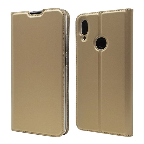 Coque Portefeuille Livre Cuir Etui Clapet L06 pour Xiaomi Redmi Note 7 Or