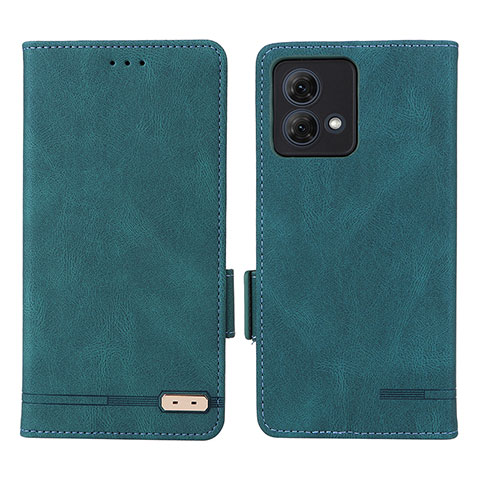 Coque Portefeuille Livre Cuir Etui Clapet L06Z pour Motorola Moto G84 5G Vert