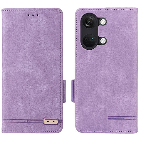 Coque Portefeuille Livre Cuir Etui Clapet L06Z pour OnePlus Nord 3 5G Violet