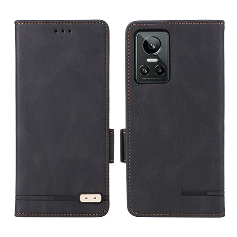 Coque Portefeuille Livre Cuir Etui Clapet L06Z pour Realme GT Neo3 5G Noir