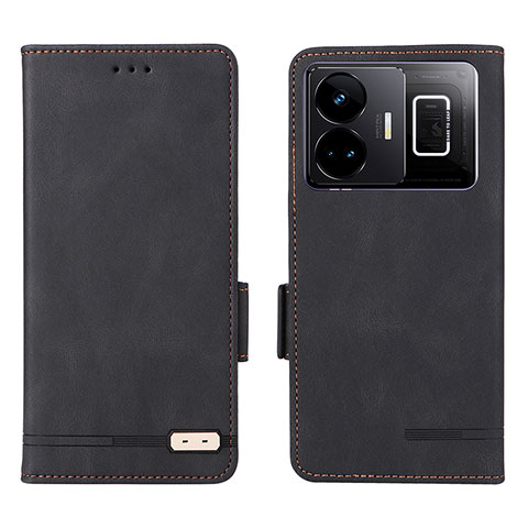 Coque Portefeuille Livre Cuir Etui Clapet L06Z pour Realme GT Neo5 240W 5G Noir