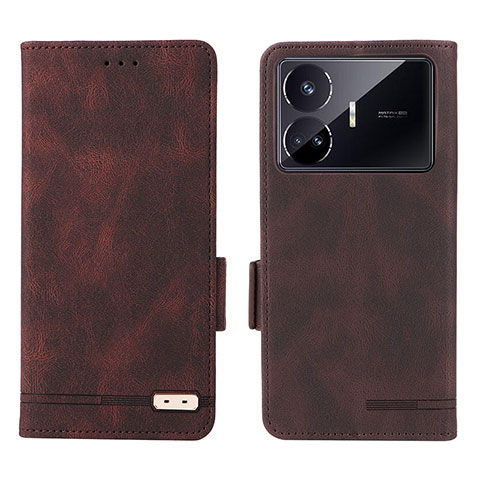 Coque Portefeuille Livre Cuir Etui Clapet L06Z pour Realme GT Neo5 SE 5G Marron