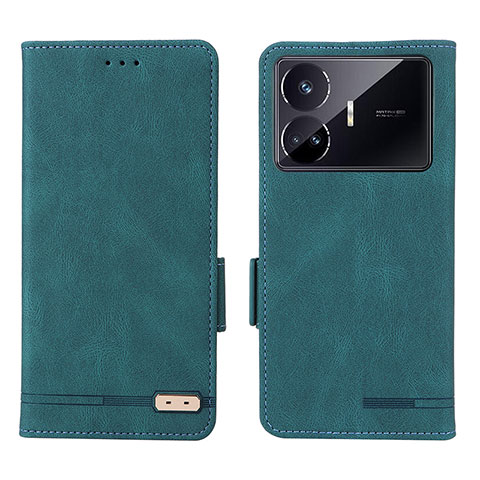 Coque Portefeuille Livre Cuir Etui Clapet L06Z pour Realme GT Neo5 SE 5G Vert