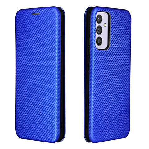 Coque Portefeuille Livre Cuir Etui Clapet L06Z pour Samsung Galaxy A05s Bleu