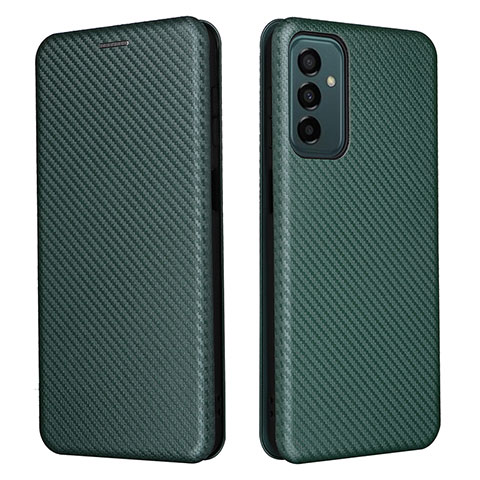 Coque Portefeuille Livre Cuir Etui Clapet L06Z pour Samsung Galaxy F23 5G Vert