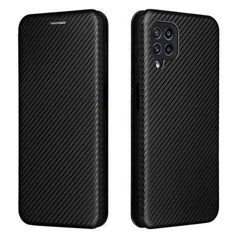 Coque Portefeuille Livre Cuir Etui Clapet L06Z pour Samsung Galaxy M32 4G Noir