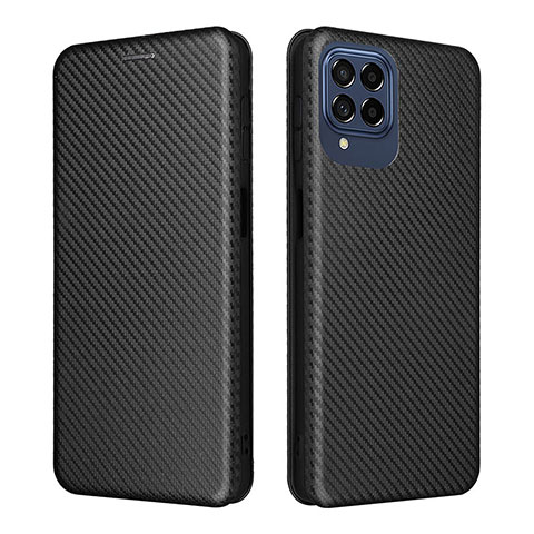 Coque Portefeuille Livre Cuir Etui Clapet L06Z pour Samsung Galaxy M53 5G Noir