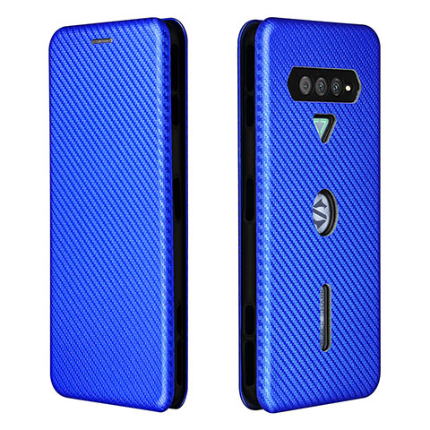 Coque Portefeuille Livre Cuir Etui Clapet L06Z pour Xiaomi Black Shark 4 5G Bleu