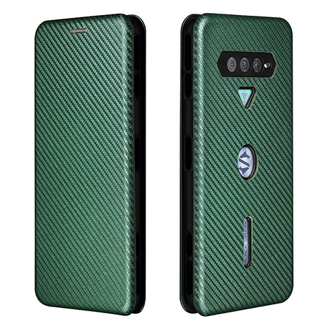 Coque Portefeuille Livre Cuir Etui Clapet L06Z pour Xiaomi Black Shark 4 5G Vert