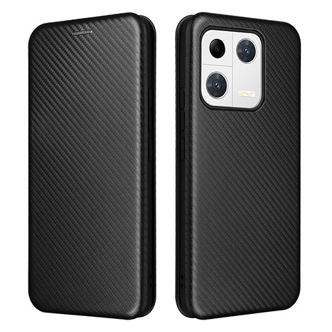 Coque Portefeuille Livre Cuir Etui Clapet L06Z pour Xiaomi Mi 13 Pro 5G Noir