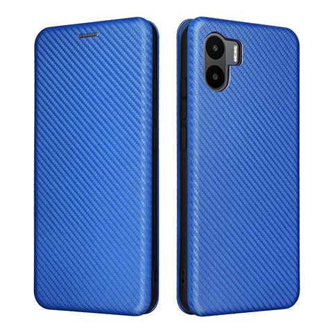 Coque Portefeuille Livre Cuir Etui Clapet L06Z pour Xiaomi Poco C50 Bleu