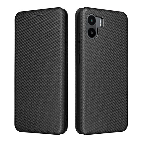 Coque Portefeuille Livre Cuir Etui Clapet L06Z pour Xiaomi Poco C50 Noir