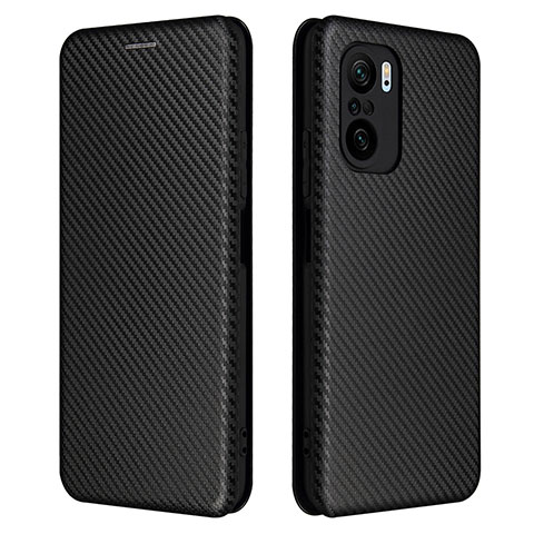 Coque Portefeuille Livre Cuir Etui Clapet L06Z pour Xiaomi Redmi K40 5G Noir