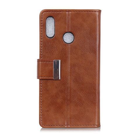 Coque Portefeuille Livre Cuir Etui Clapet L07 pour Asus Zenfone 5 ZE620KL Marron