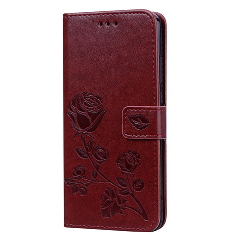 Coque Portefeuille Livre Cuir Etui Clapet L07 pour Huawei Honor View 10 Lite Marron