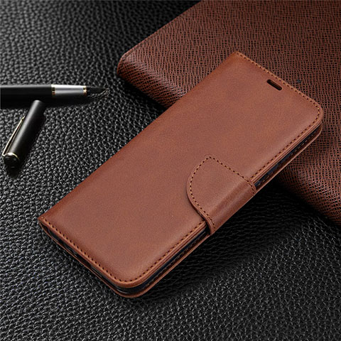 Coque Portefeuille Livre Cuir Etui Clapet L07 pour Huawei Nova Lite 3 Plus Marron