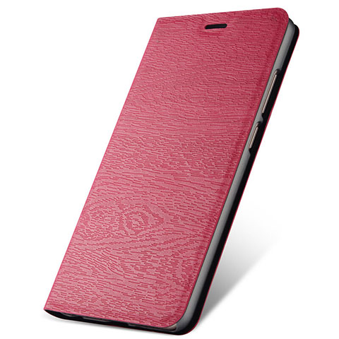 Coque Portefeuille Livre Cuir Etui Clapet L07 pour Oppo A11 Rouge