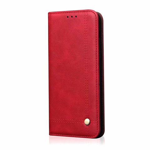 Coque Portefeuille Livre Cuir Etui Clapet L07 pour Realme 6 Pro Rouge