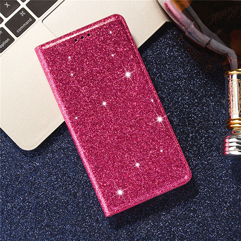 Coque Portefeuille Livre Cuir Etui Clapet L07 pour Samsung Galaxy S20 Ultra 5G Rouge