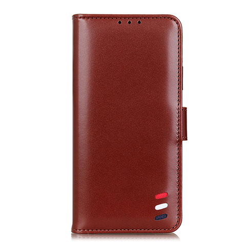 Coque Portefeuille Livre Cuir Etui Clapet L07 pour Xiaomi Mi 10 Lite Marron