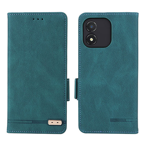 Coque Portefeuille Livre Cuir Etui Clapet L07Z pour Huawei Honor X5 Vert