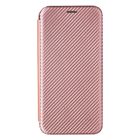 Coque Portefeuille Livre Cuir Etui Clapet L07Z pour Samsung Galaxy A15 4G Or Rose