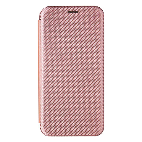 Coque Portefeuille Livre Cuir Etui Clapet L07Z pour Samsung Galaxy A24 4G Or Rose