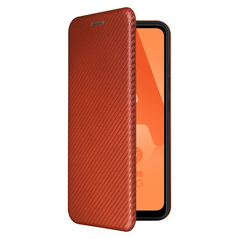 Coque Portefeuille Livre Cuir Etui Clapet L07Z pour Samsung Galaxy M32 5G Marron