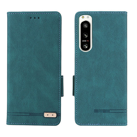 Coque Portefeuille Livre Cuir Etui Clapet L07Z pour Sony Xperia 5 IV Vert