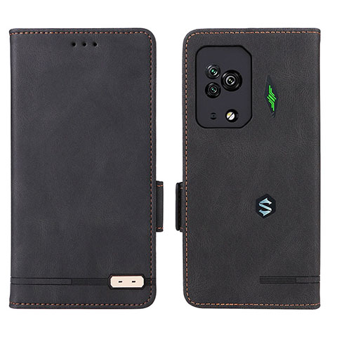 Coque Portefeuille Livre Cuir Etui Clapet L07Z pour Xiaomi Black Shark 5 Pro 5G Noir