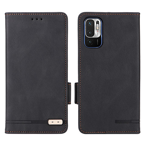 Coque Portefeuille Livre Cuir Etui Clapet L07Z pour Xiaomi Redmi Note 11 SE 5G Noir