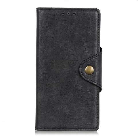 Coque Portefeuille Livre Cuir Etui Clapet L08 pour Huawei Enjoy 10S Noir