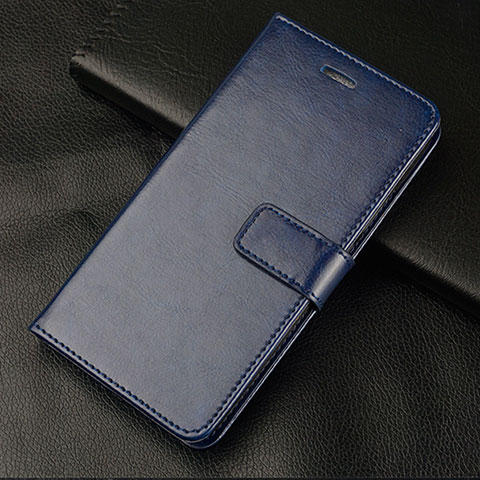 Coque Portefeuille Livre Cuir Etui Clapet L08 pour Huawei Honor 10 Lite Bleu