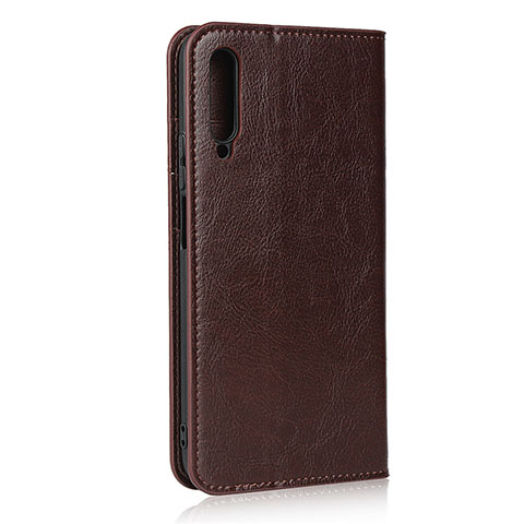 Coque Portefeuille Livre Cuir Etui Clapet L08 pour Huawei Honor 9X Pro Marron