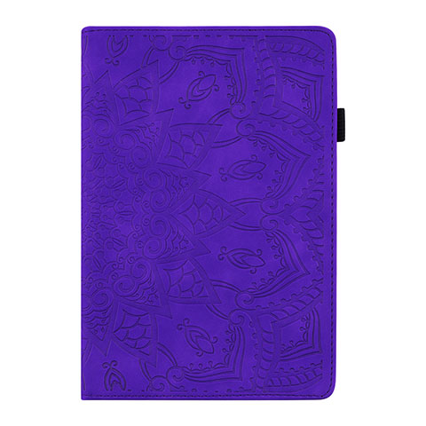 Coque Portefeuille Livre Cuir Etui Clapet L08 pour Huawei MediaPad M6 8.4 Violet