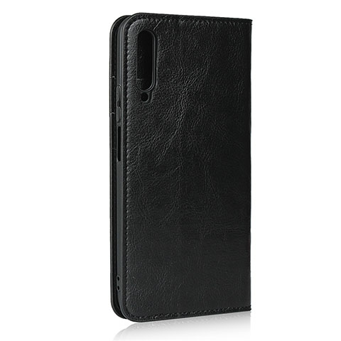 Coque Portefeuille Livre Cuir Etui Clapet L08 pour Huawei P Smart Pro (2019) Noir