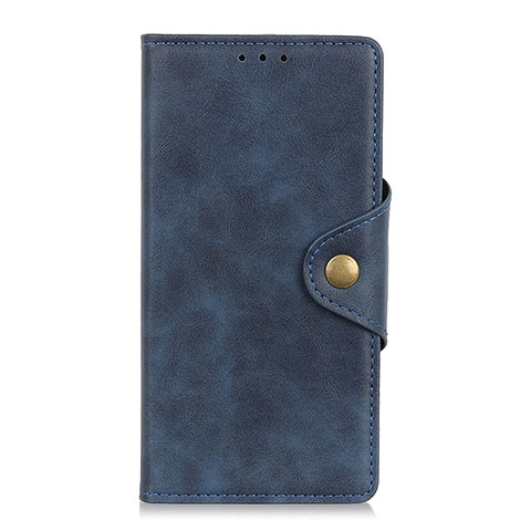 Coque Portefeuille Livre Cuir Etui Clapet L08 pour Oppo Find X3 Neo 5G Bleu