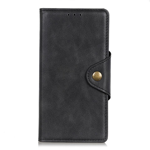 Coque Portefeuille Livre Cuir Etui Clapet L08 pour Oppo Find X3 Neo 5G Noir