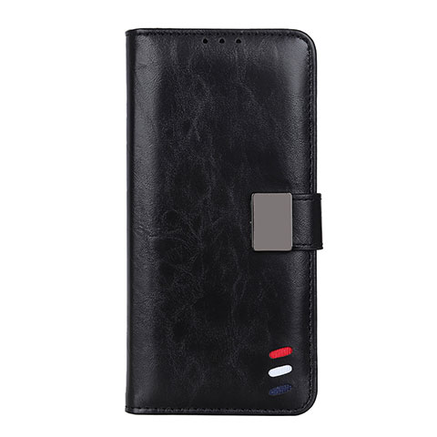 Coque Portefeuille Livre Cuir Etui Clapet L08 pour Realme X7 5G Noir