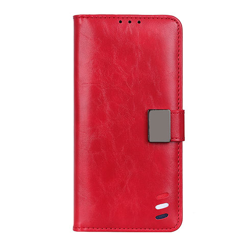 Coque Portefeuille Livre Cuir Etui Clapet L08 pour Realme X7 5G Rouge