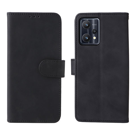 Coque Portefeuille Livre Cuir Etui Clapet L08Z pour Realme 9 Pro 5G Noir