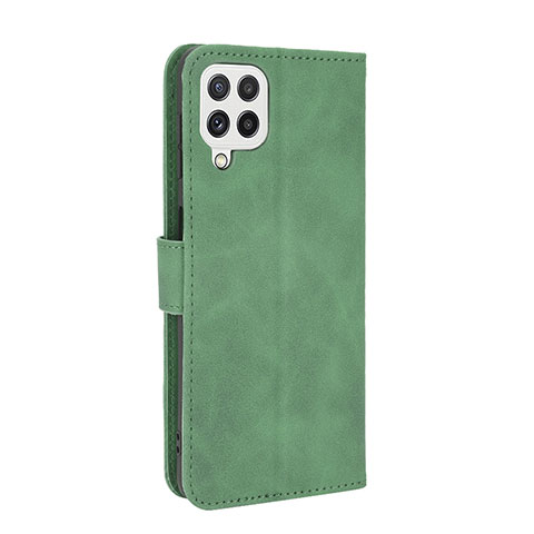 Coque Portefeuille Livre Cuir Etui Clapet L08Z pour Samsung Galaxy A22 4G Vert