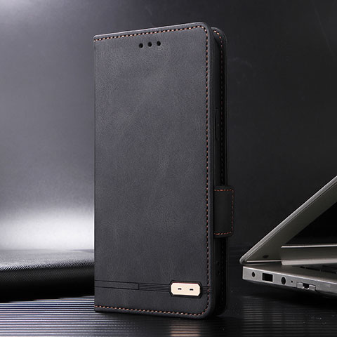 Coque Portefeuille Livre Cuir Etui Clapet L08Z pour Xiaomi Poco X3 Pro Noir