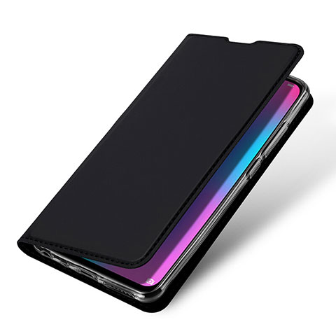 Coque Portefeuille Livre Cuir Etui Clapet L09 pour Huawei Honor 10 Lite Noir