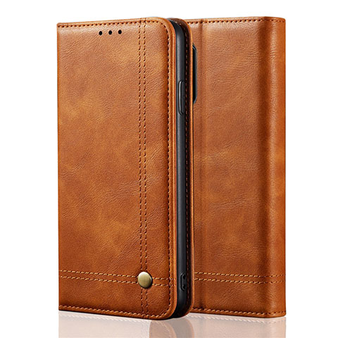 Coque Portefeuille Livre Cuir Etui Clapet L09 pour Huawei Honor 30 Orange