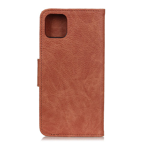 Coque Portefeuille Livre Cuir Etui Clapet L09 pour Huawei Honor 30S Orange