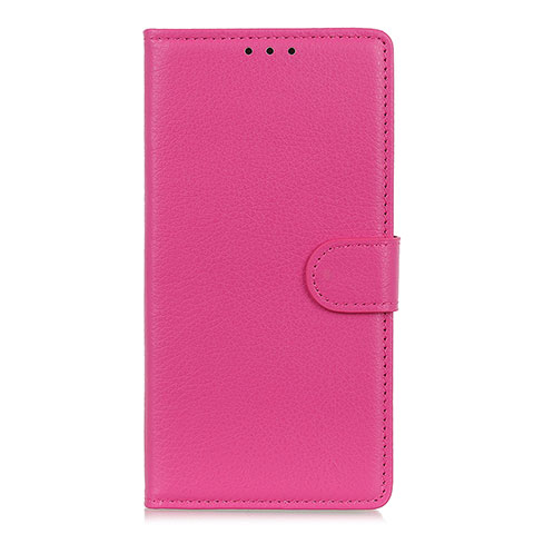 Coque Portefeuille Livre Cuir Etui Clapet L09 pour Huawei Mate 40 Lite 5G Rose Rouge