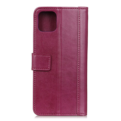 Coque Portefeuille Livre Cuir Etui Clapet L09 pour Samsung Galaxy A71 4G A715 Vin Rouge