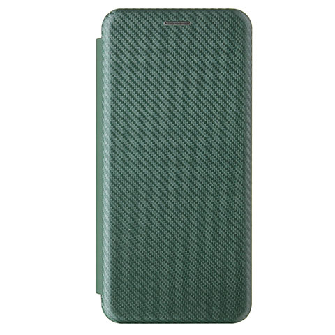 Coque Portefeuille Livre Cuir Etui Clapet L09Z pour Samsung Galaxy A02s Vert